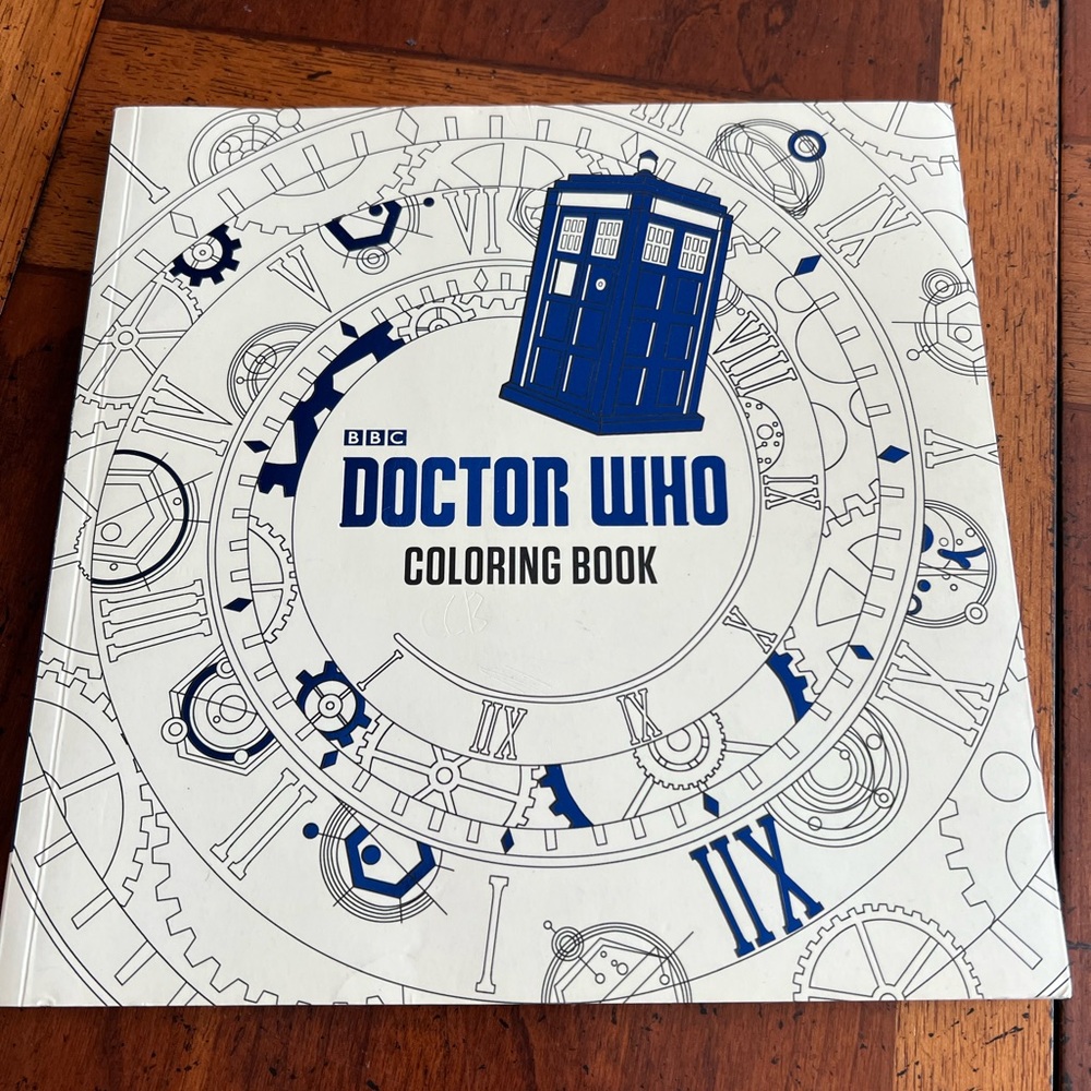 Dr. Who Coloring Book